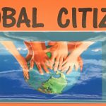 This is a poster that says "Global Citizen."